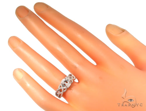 Infinity Diamond Engagement Semi Mount Ring 45281 - Image 6