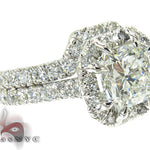 Infinity Diamond Wedding Ring Set 26703 - Image 1