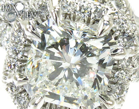 Infinity Diamond Wedding Ring Set 26703 - Image 3