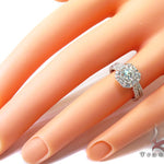 Infinity Diamond Wedding Ring Set 26703 - Image 9
