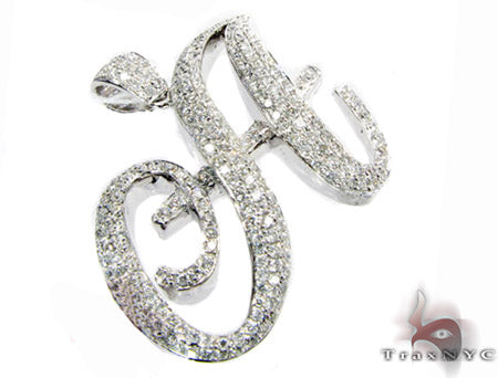 Initial A Pendant 2060 - Image 4