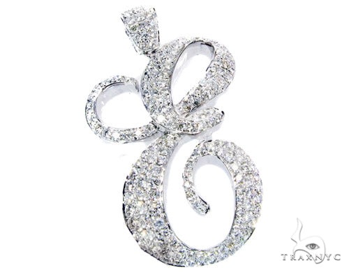 Initial E Pendant 2066 - Image 1