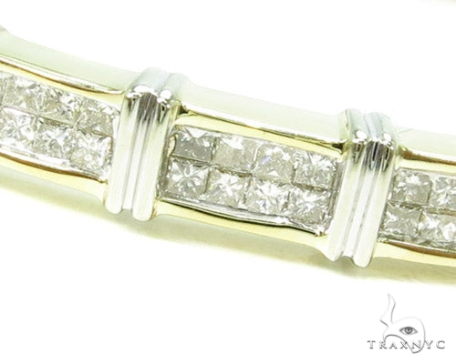 Invisible Diamond Bangle Bracelet 37741 - Image 2