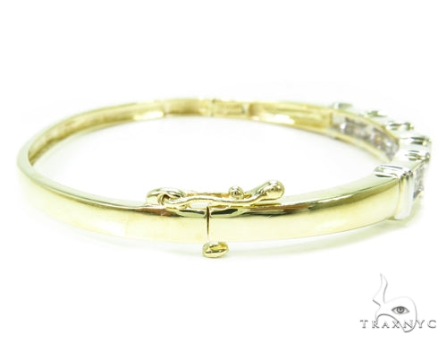 Invisible Diamond Bangle Bracelet 37741 - Image 3
