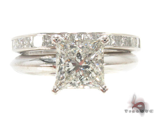 Invisible Diamond Wedding Ring 35226 35252 - Image 2