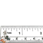 Ireland Sapphire Flower Earrings 67136 - Image 4