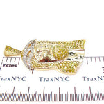 Jesus Canary Color Diamond Pendant 31102 - Image 6
