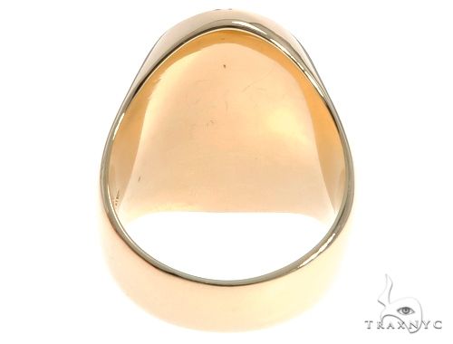 Jesus Christ Solid 14K Gold Ring Custom Order Hand Painted Any Image 64667 - Image 5
