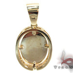 Virgin Mary Halo Diamond Pendant 28460 - Image 4