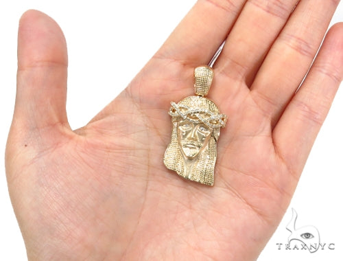 Jesus Diamond Pendant 44771 - Image 4