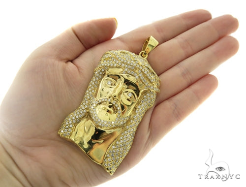 Jesus Diamond Pendant 49769 - Image 5