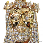 Jesus Diamond Pendant with Crown of Stars 68305 - Image 4