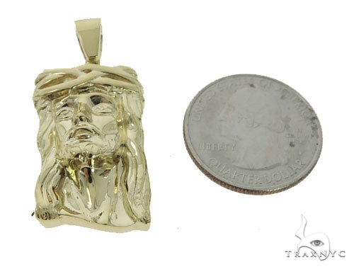 Jesus Gold Pendant 49781 - Image 4