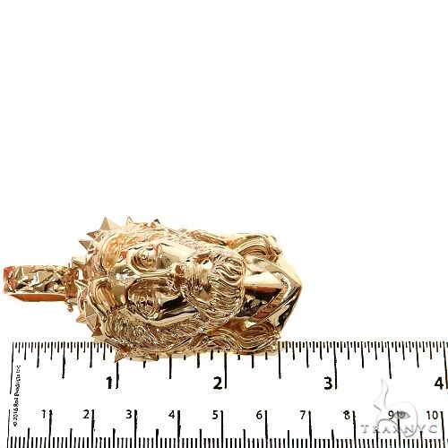 Spikes Crown Jesus Head Pendant large 69100