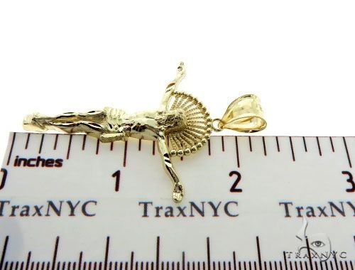 Jesus Pendant and 22 Inches Hollow Curb Chain Set 61716 - Image 13