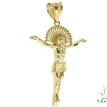 Jesus Pendant and 22 Inches Hollow Curb Chain Set 61716 - Image 3