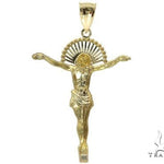 Jesus Pendant and 22 Inches Hollow Curb Chain Set 61716 - Image 5