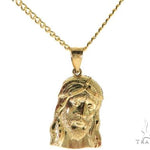 Jesus Piece 20 Inches Cuban Link Chain Set 61812 - Image 1