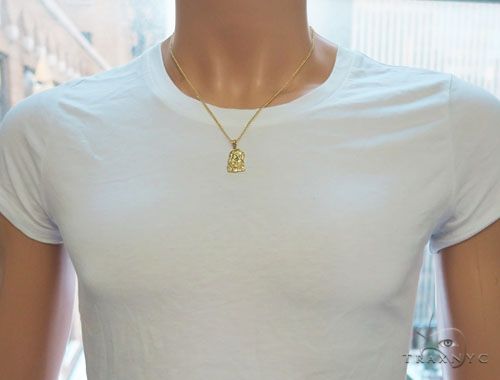 Jesus Piece 20 Inches Cuban Link Chain Set 61812 - Image 6