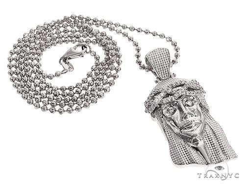 Jesus Piece Moon Cut Chain Set 42585 - Image 2