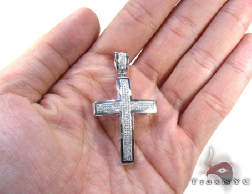 10k Gold Cross Junior Silver Chain Set 45321 - Image 12