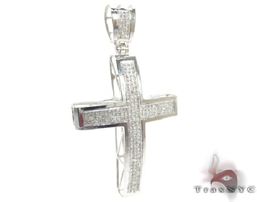 10k Gold Cross Junior Silver Chain Set 45321 - Image 3
