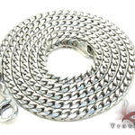 10k Gold Cross Junior Silver Chain Set 45321 - Image 6