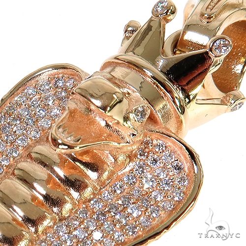 King Cobra Diamond Pendant 67779 - Image 3
