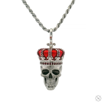 King Skull Pendant Set 70710 - Image 1