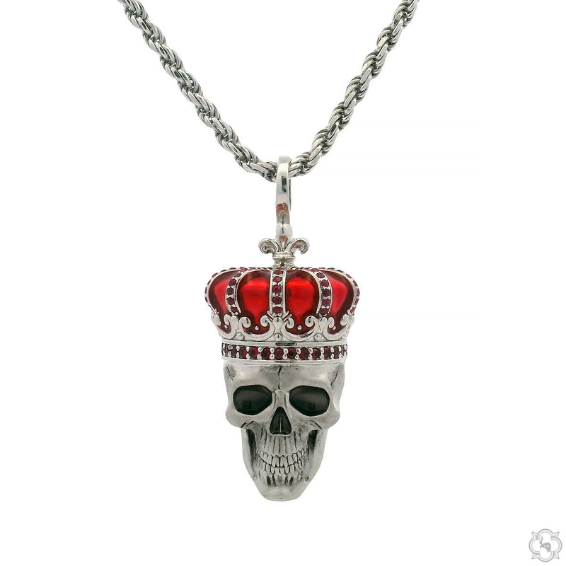 King Skull Pendant Set 70710 - Image 1