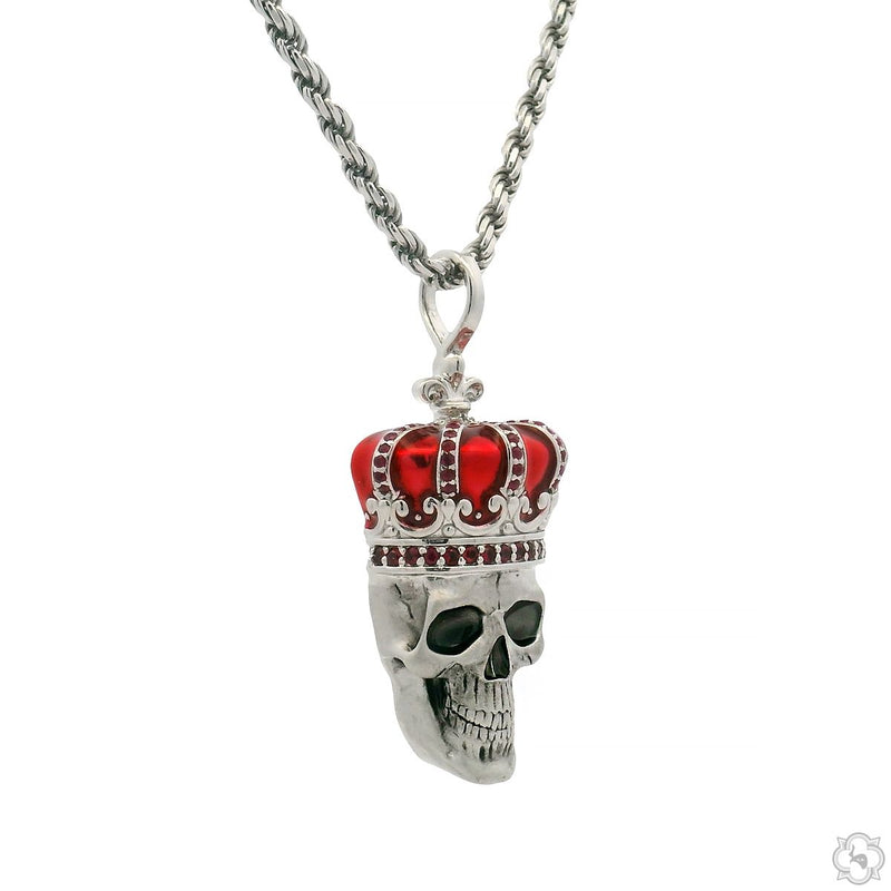 King Skull Pendant Set 70710 - Image 2