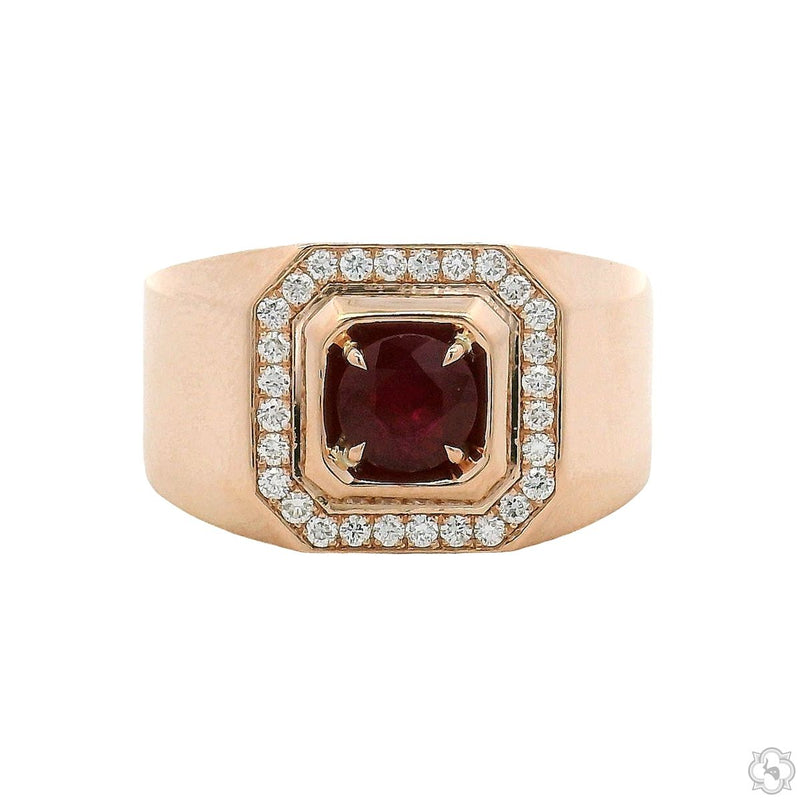 Kingâ€™s Flame Ruby Ring 70756 - Image 1