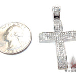 LA Diamond Cross Crucifix 5511 - Image 5