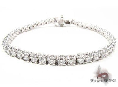 Diamond Tennis Bracelet 8.5 inches 4.1 mm 69855 - Image 1