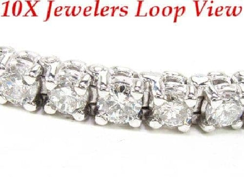 Diamond Tennis Bracelet 8.5 inches 4.1 mm 69855 - Image 3