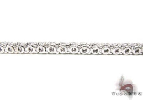 Diamond Tennis Bracelet 8.5 inches 4.1 mm 69855 - Image 6