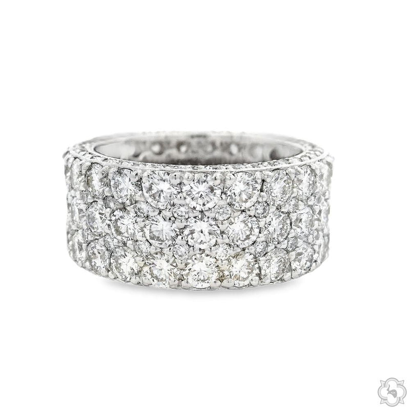 Lab Grown Diamond Triple Row Eternity Band 70329 - Image 1