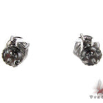 Ladies Black Diamond Earrings 21109 - Image 4