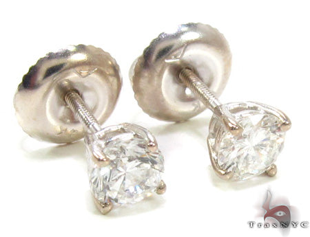 Mens Ladies Diamond Stud Earrings 20555 - Image 2
