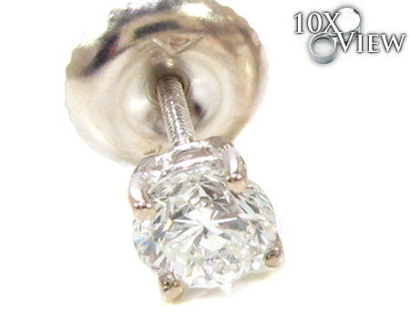 Mens Ladies Diamond Stud Earrings 20555 - Image 3