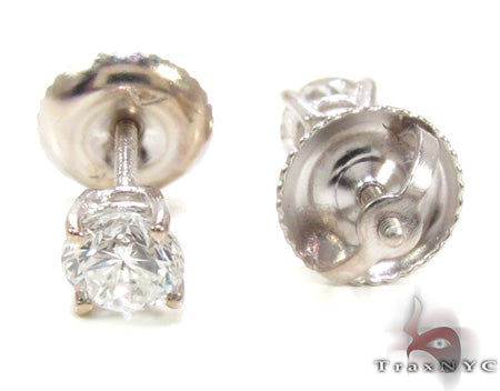 Mens Ladies Diamond Stud Earrings 20555 - Image 4