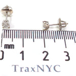 Mens Ladies Diamond Stud Earrings 20555 - Image 5