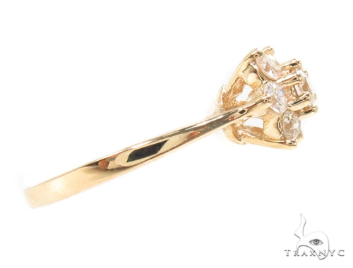 Ladies Diamond Flower Ring 35984 - Image 4