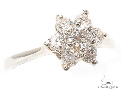 Ladies Diamond Flower Ring 35985 - Image 1
