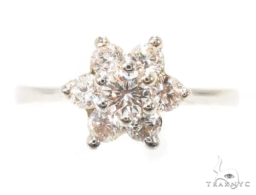 Ladies Diamond Flower Ring 35985 - Image 3