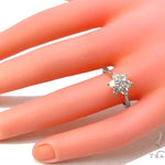 Ladies Diamond Flower Ring 35985 - Image 8