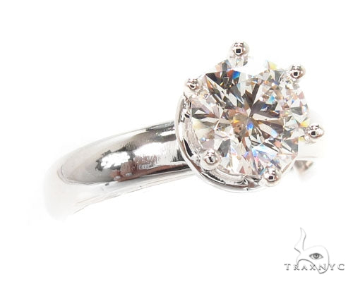 Ladies Diamond Solitaire Engagement Ring 36635 - Image 1