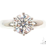 Ladies Diamond Solitaire Engagement Ring 36635 - Image 2