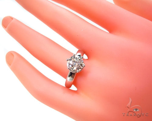 Ladies Diamond Solitaire Engagement Ring 36635 - Image 7