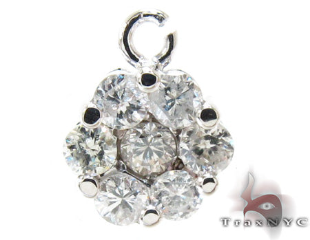 Ladies Flower Diamond Pendant 21227 - Image 1